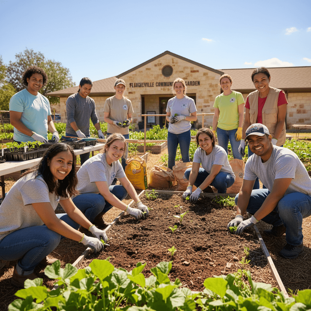 Abide Fellowship community service day